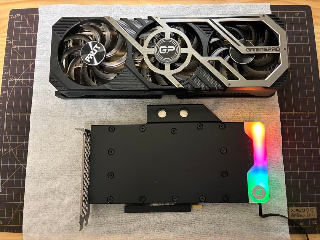Palit RTX3080 GamingPro OC 10GB 水冷グラボ