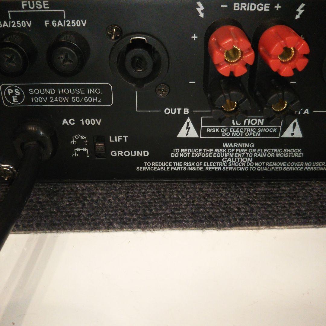 CLASSIC PRO CP800 パワーアンプ 動作確認.業者メンテナンス済み