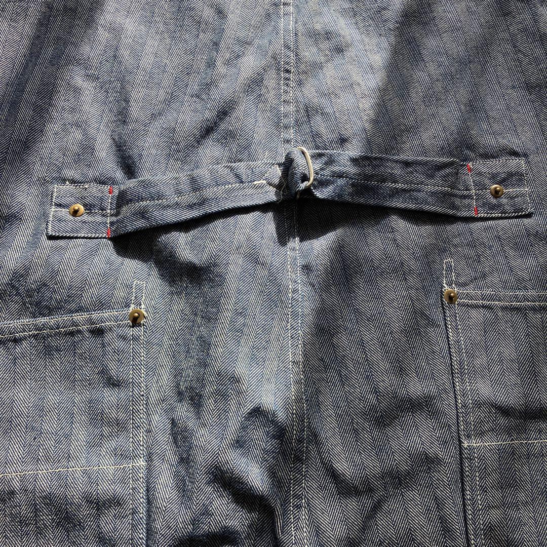 デニムオーバーオール ストロングホールド　36