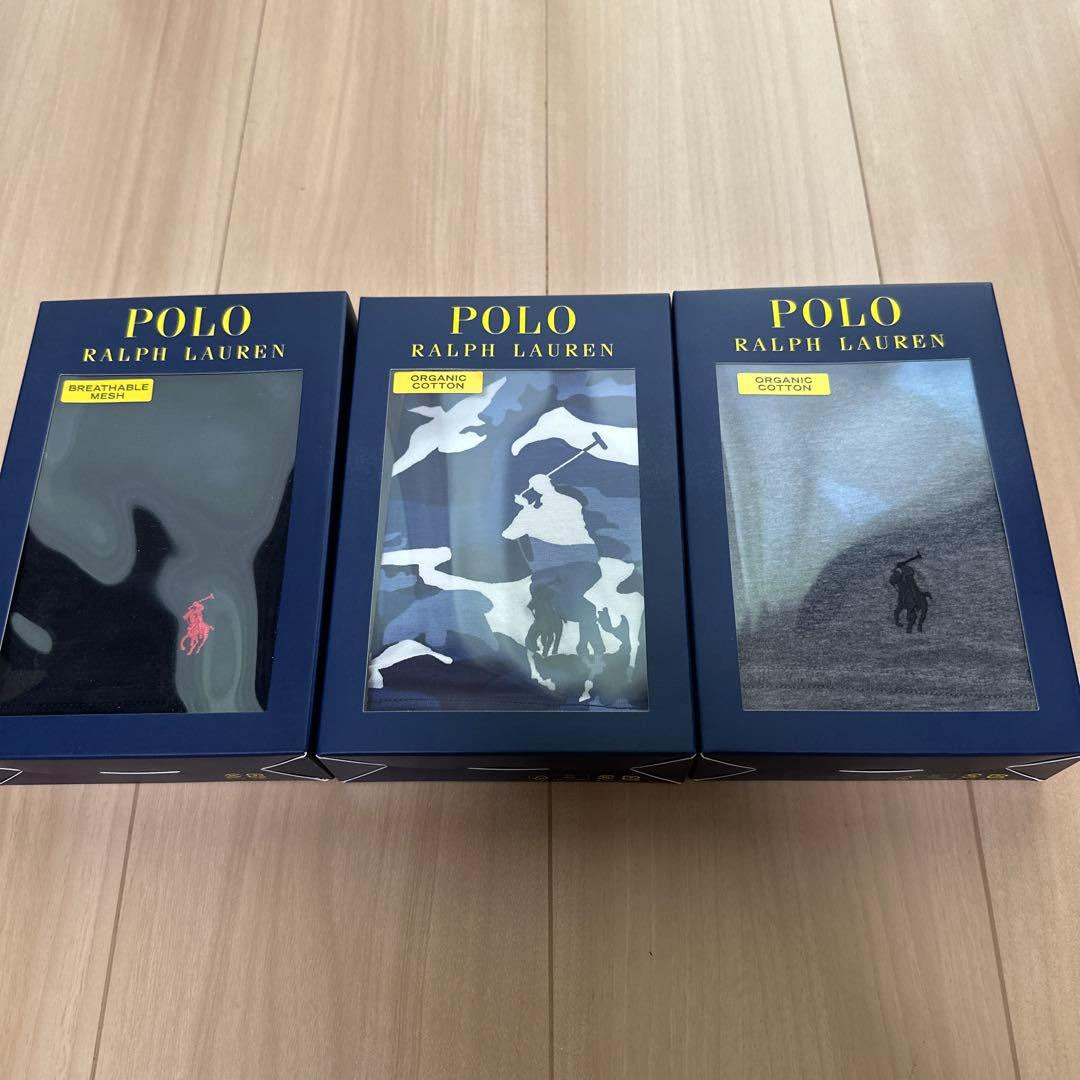 POLO RALPH LAUREN アンダーウェア ボクサーブリーフ 3点セット
