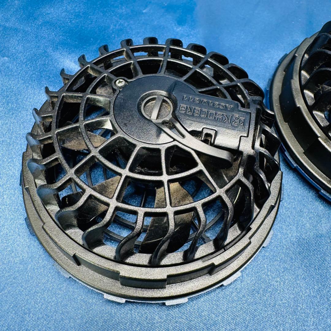 BURTLE AIRCRAFT ファン2個 バッテリー バートル　エアークラフト