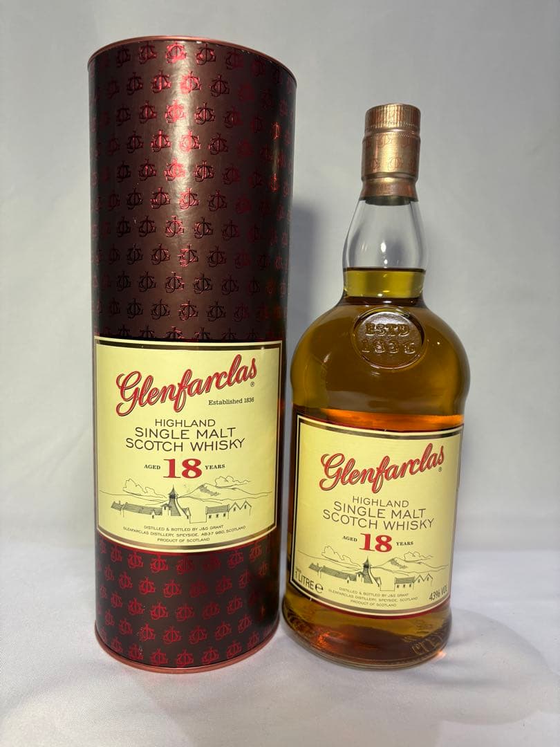 【未開栓・箱付】グレンファークラス(Glenfarclas)　3本セット