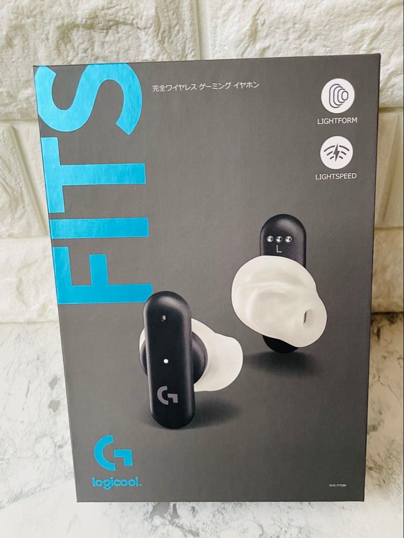【新品】Logicool ゲーミングイヤホン（GHS-FITSBK／ブラック）