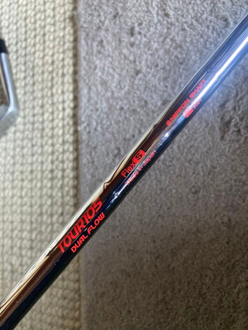 258CBP アイアン　５〜Ｐ６本　モーダス105 DUAL FLOW S 美品