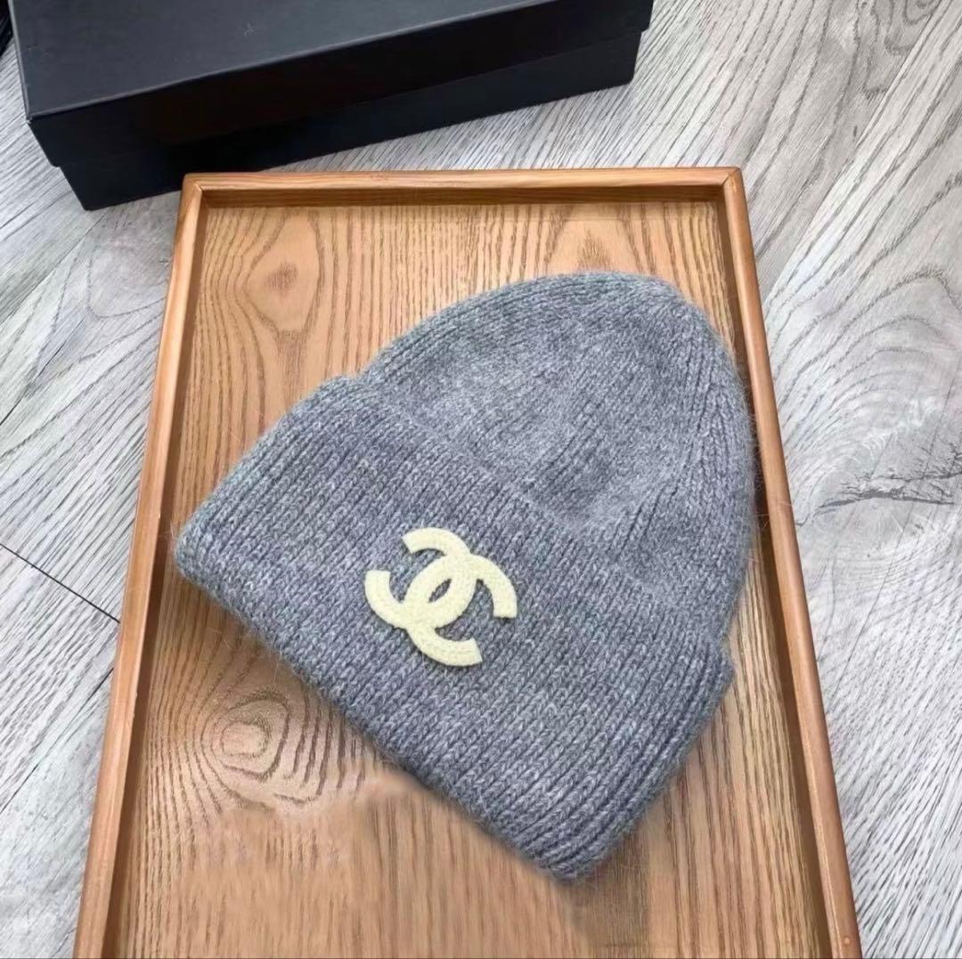 CHANEL グレー ビーニー