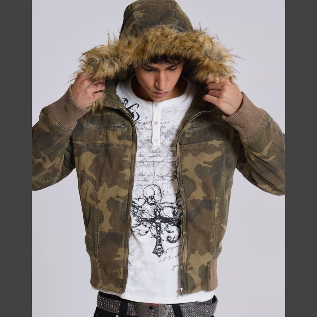 JADED LONDON Camo Marshal Jacket（XS）