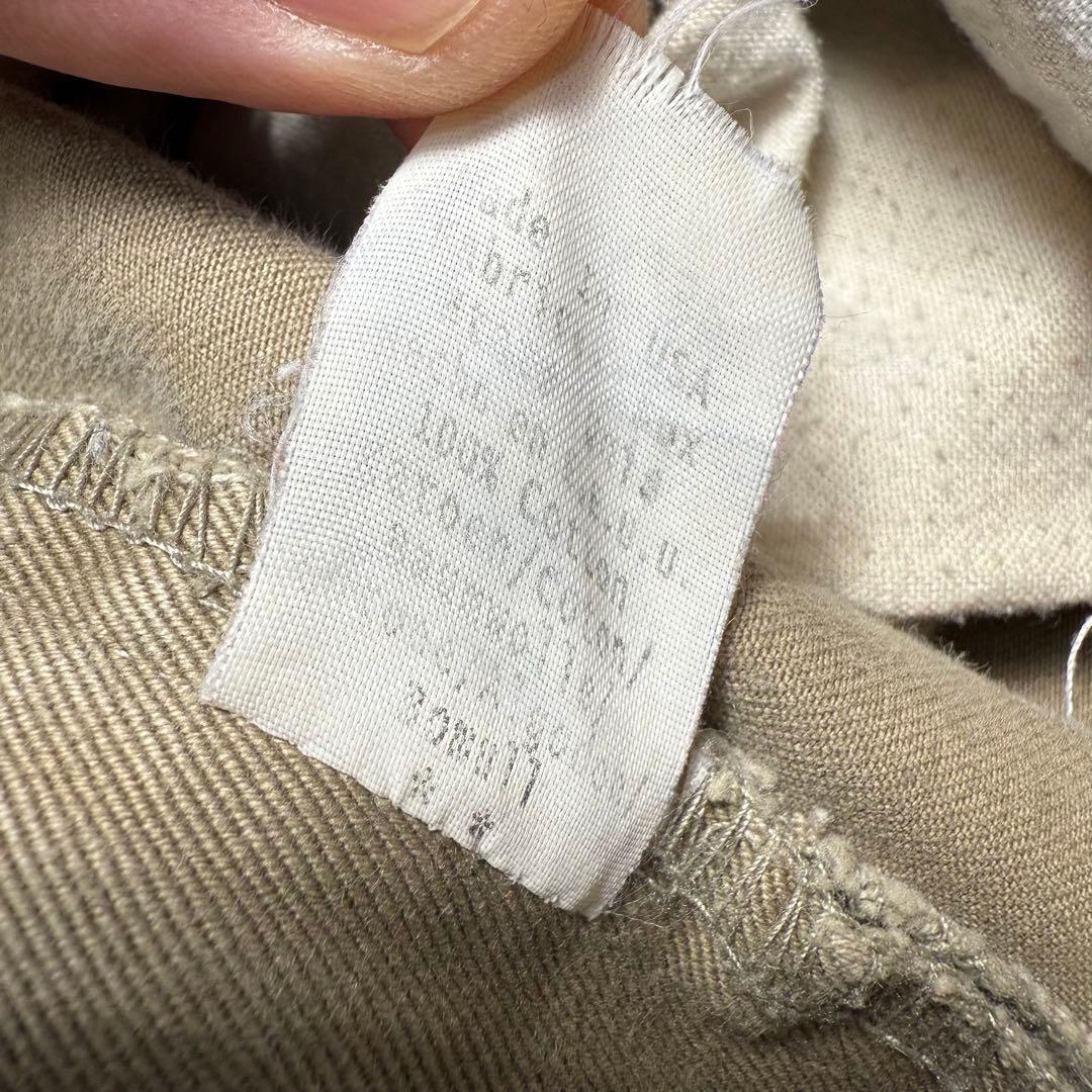 ダブルアールエル　カーゴパンツ・三つ星タグ・尿素ボタン・USA製・RRL・ジップ