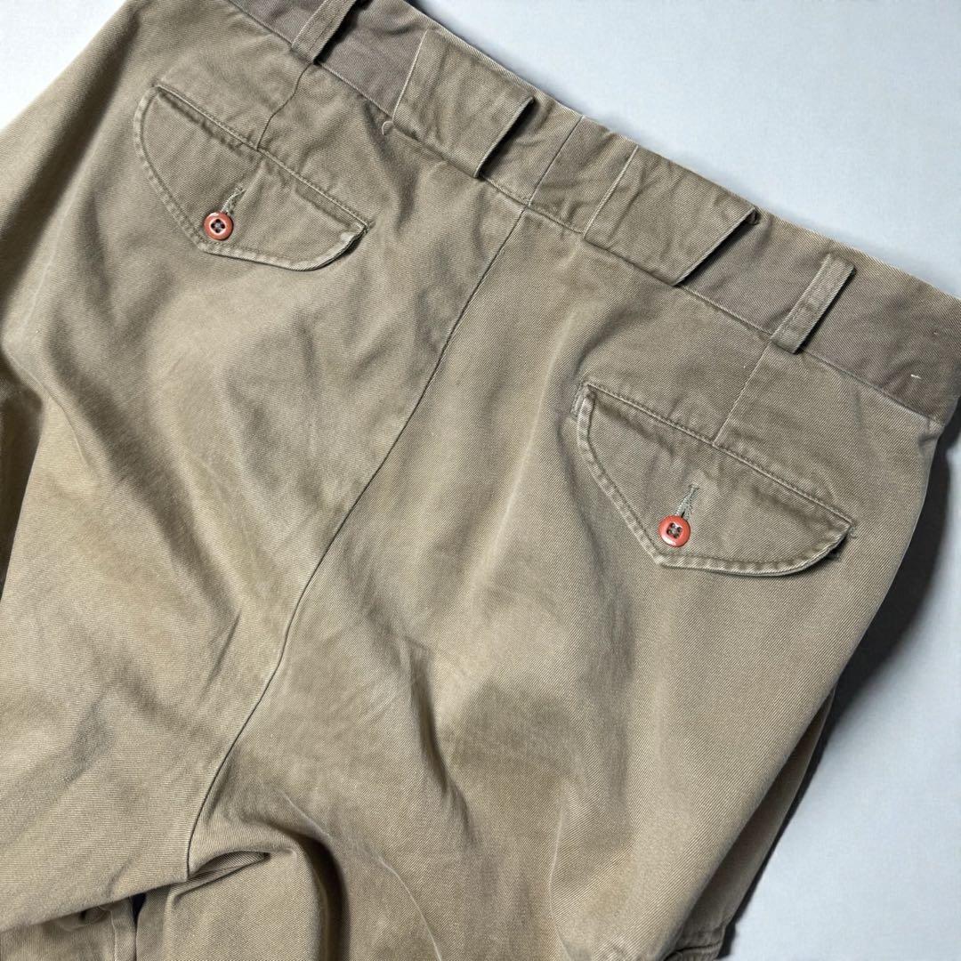 ダブルアールエル　カーゴパンツ・三つ星タグ・尿素ボタン・USA製・RRL・ジップ