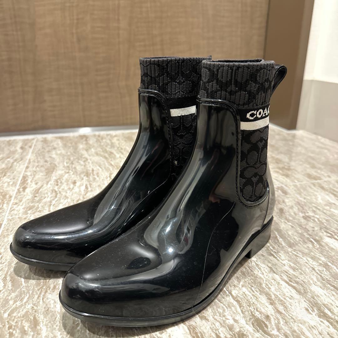 coachレインブーツ