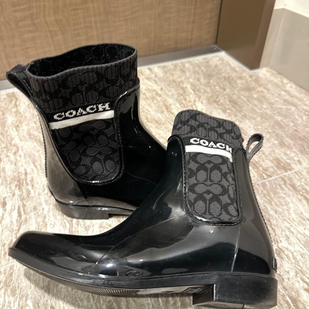 coachレインブーツ