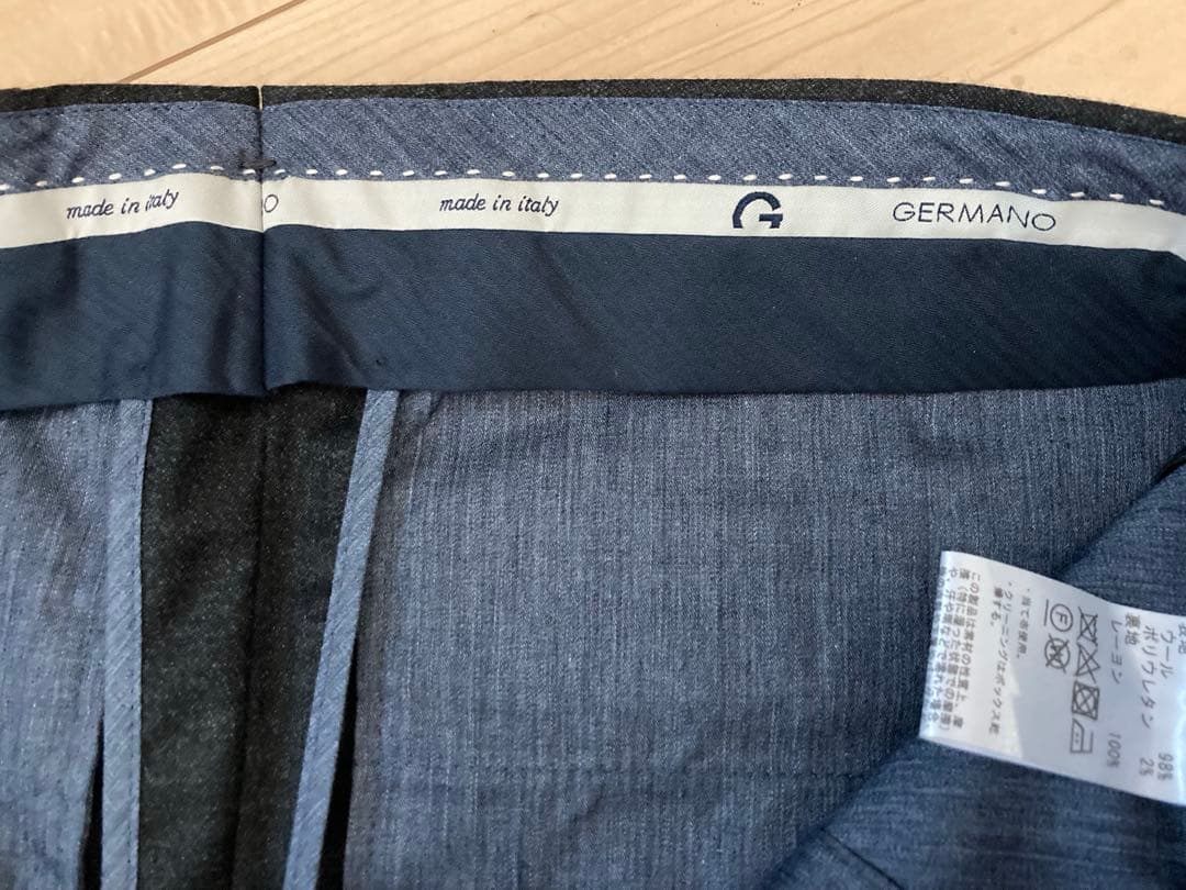 秋冬 GERMANO ジェルマーノ 1ブリーツ　イタリア製　size 44