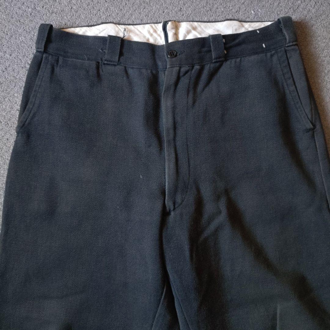 60s ウィップコード ワークパンツ 黒 ヴィンテージ USA フリスコ50s