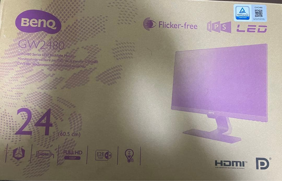 BenQ ディスプレイ GW2480 23.8インチ