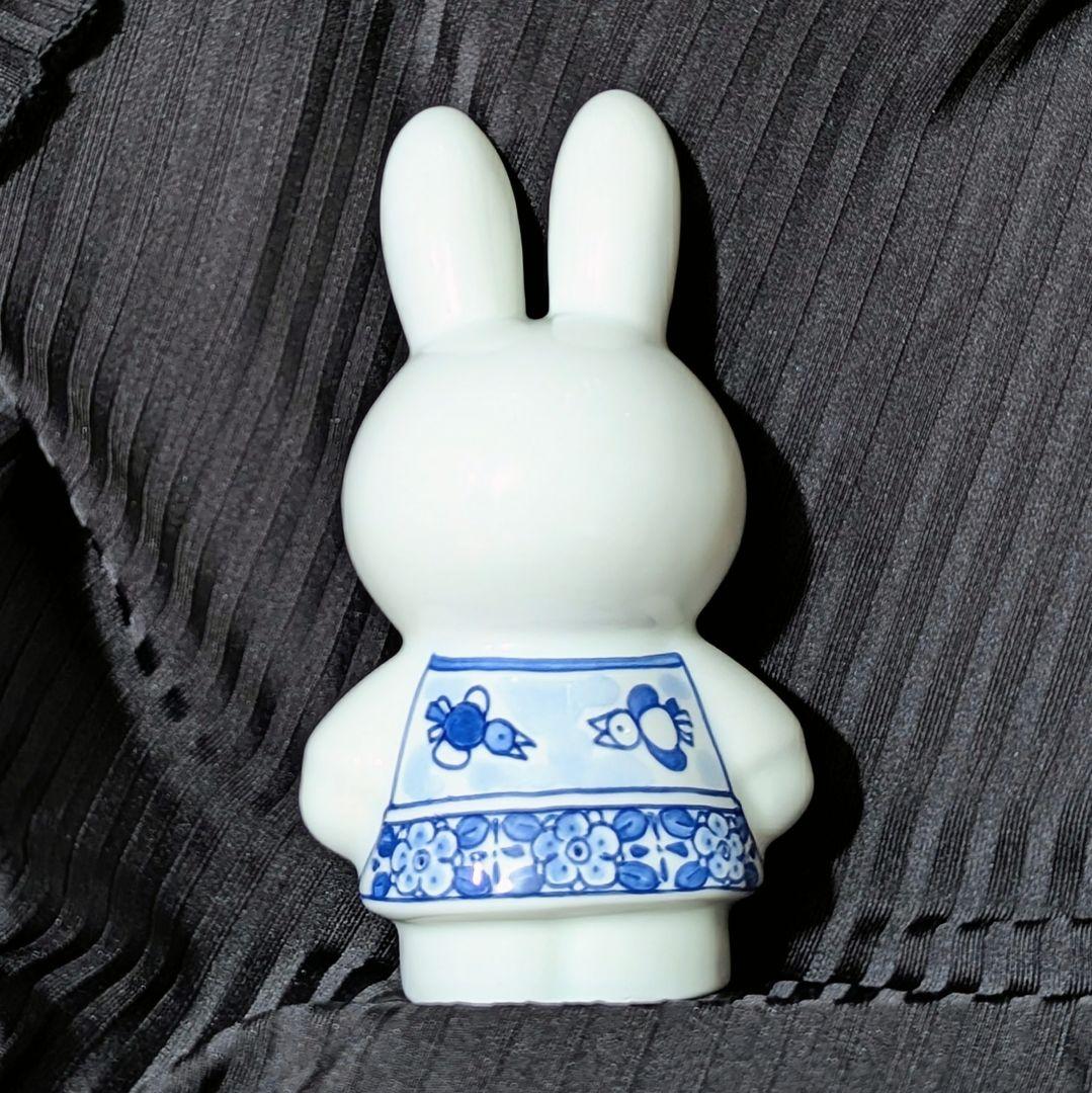 万博 オランダ館 ミッフィー デルフト 陶器 置物