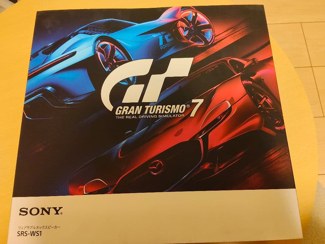 SONY ウェアラブルネックスピーカー 『グランツーリスモ７』