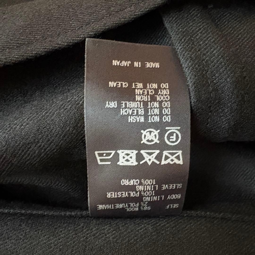 【未使用】クチュールドアダム ダブルジャケット メンズ ブラック サイズ38