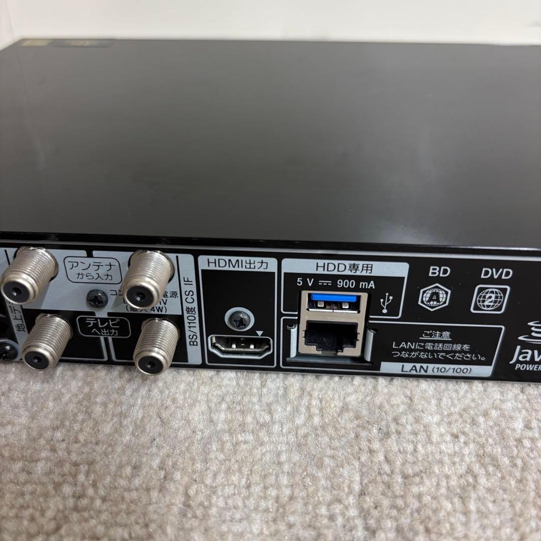 951　ブルーレイレコーダー　SONY　1TB　2番組同時録画　外付HDD対応