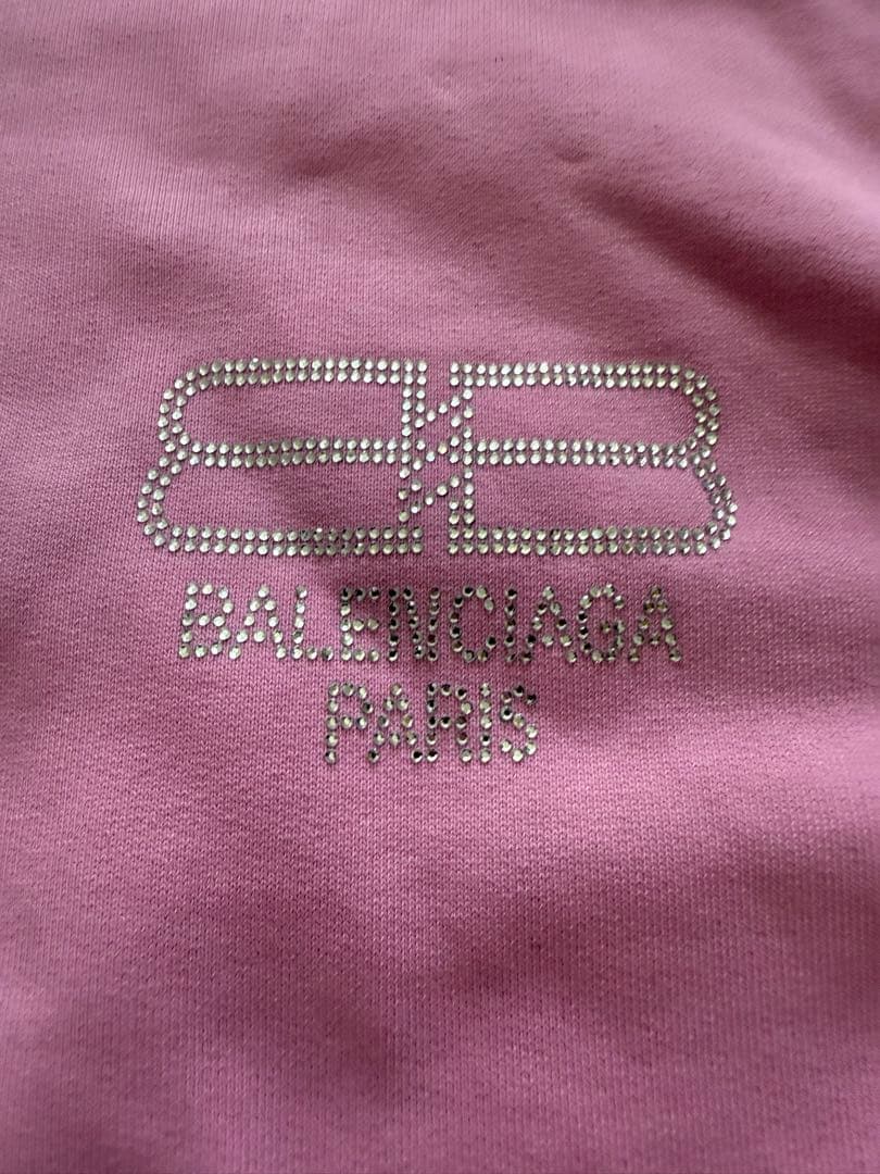 BALENCIAGA ピンク パーカー ユニセックス