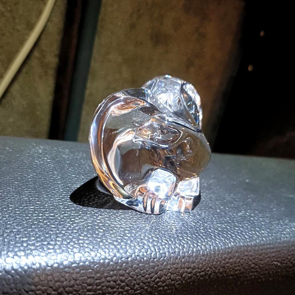 スチューベングラス【Steuben Galss】幸運の三羽セット