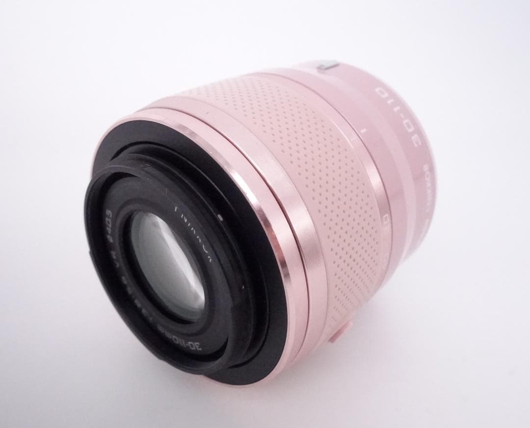 NIKON1 ニコン1 NIKKOR 30-110mm 3.8-5.6 ピンク