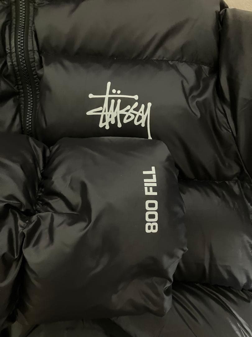 【STUSSY】 MICRO RIPSTOP DOWN PARKA M