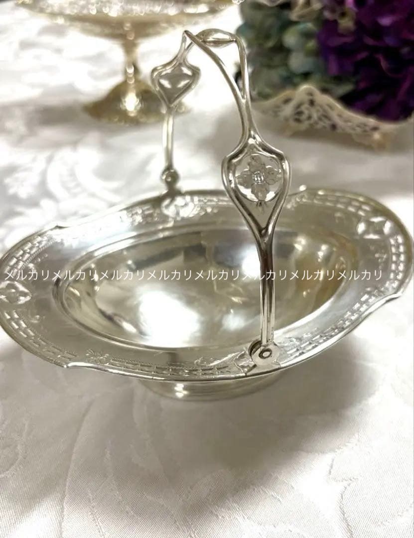 純銀 Sterling silver スターリングシルバー　ピアスドバスケット