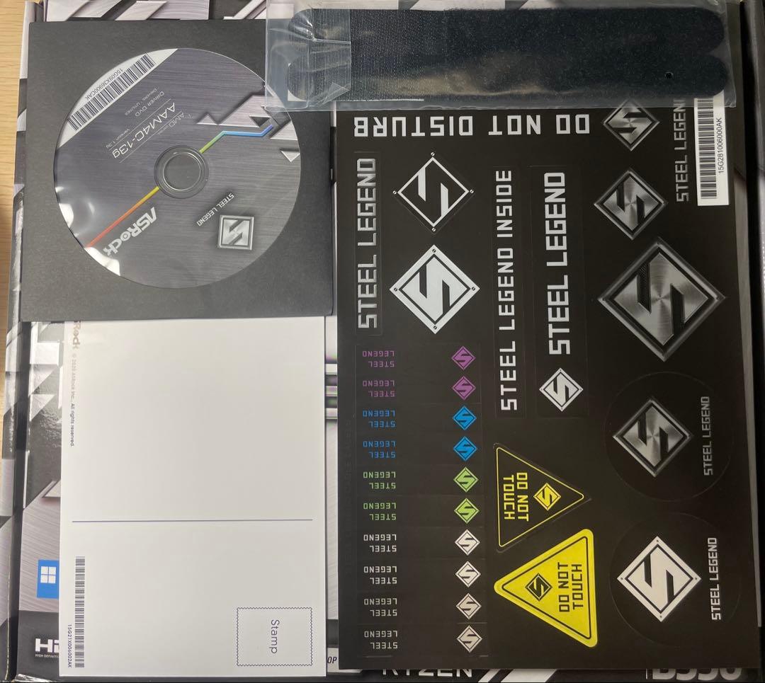 ぺ*き様 ASRock B550M STEEL LEGEND AM4 マザーボー