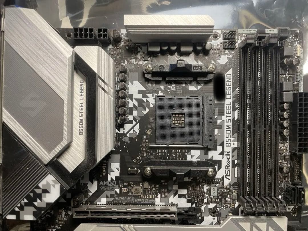 ぺ*き様 ASRock B550M STEEL LEGEND AM4 マザーボー