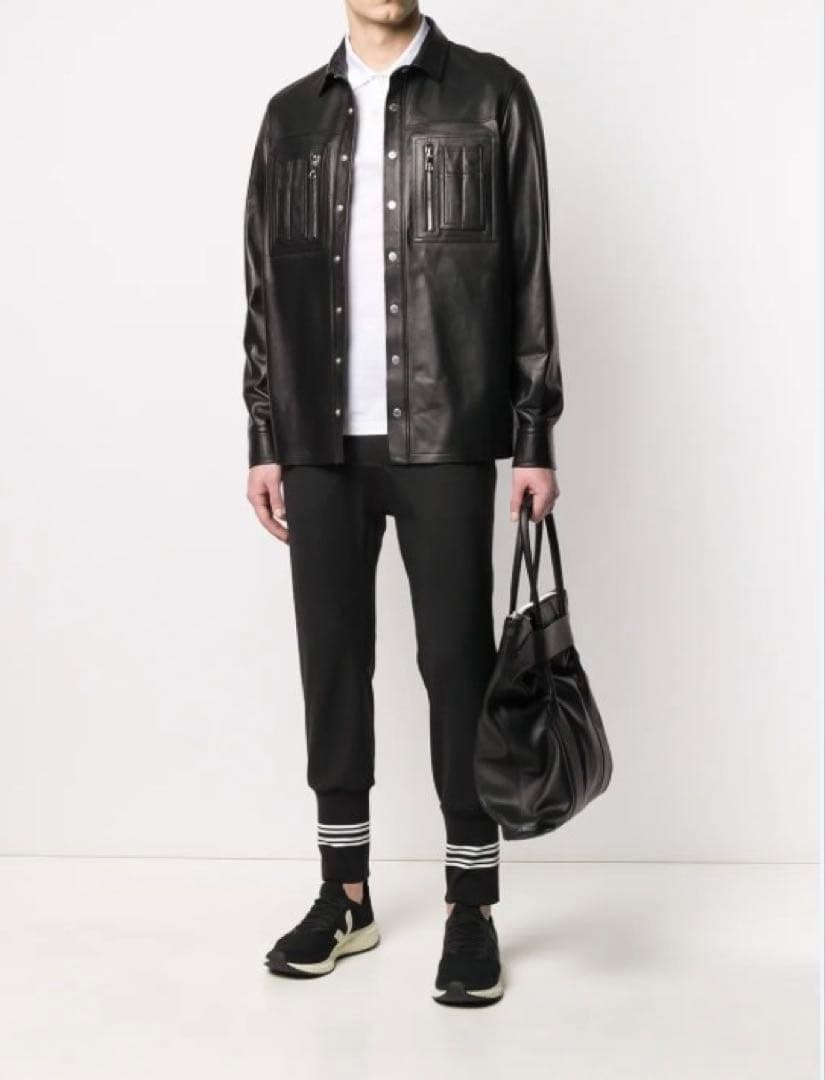 masanobu専用Neil Barrett 裾リブ パンツ スラックス