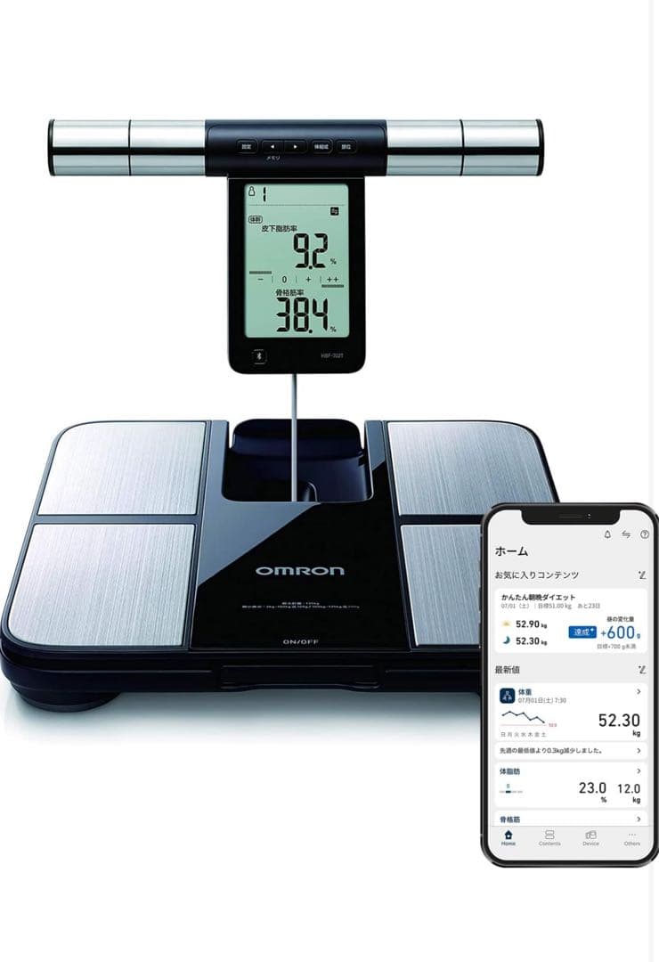OMRON Bluetooth体重計