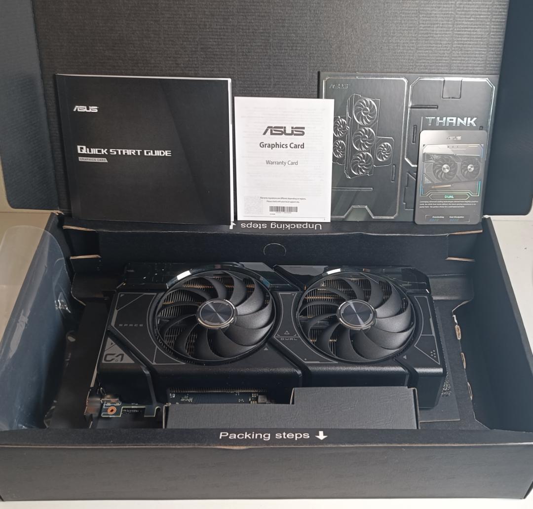 【動作確認済】ASUS GEFORCE RTX4070 12GB DUAL OC