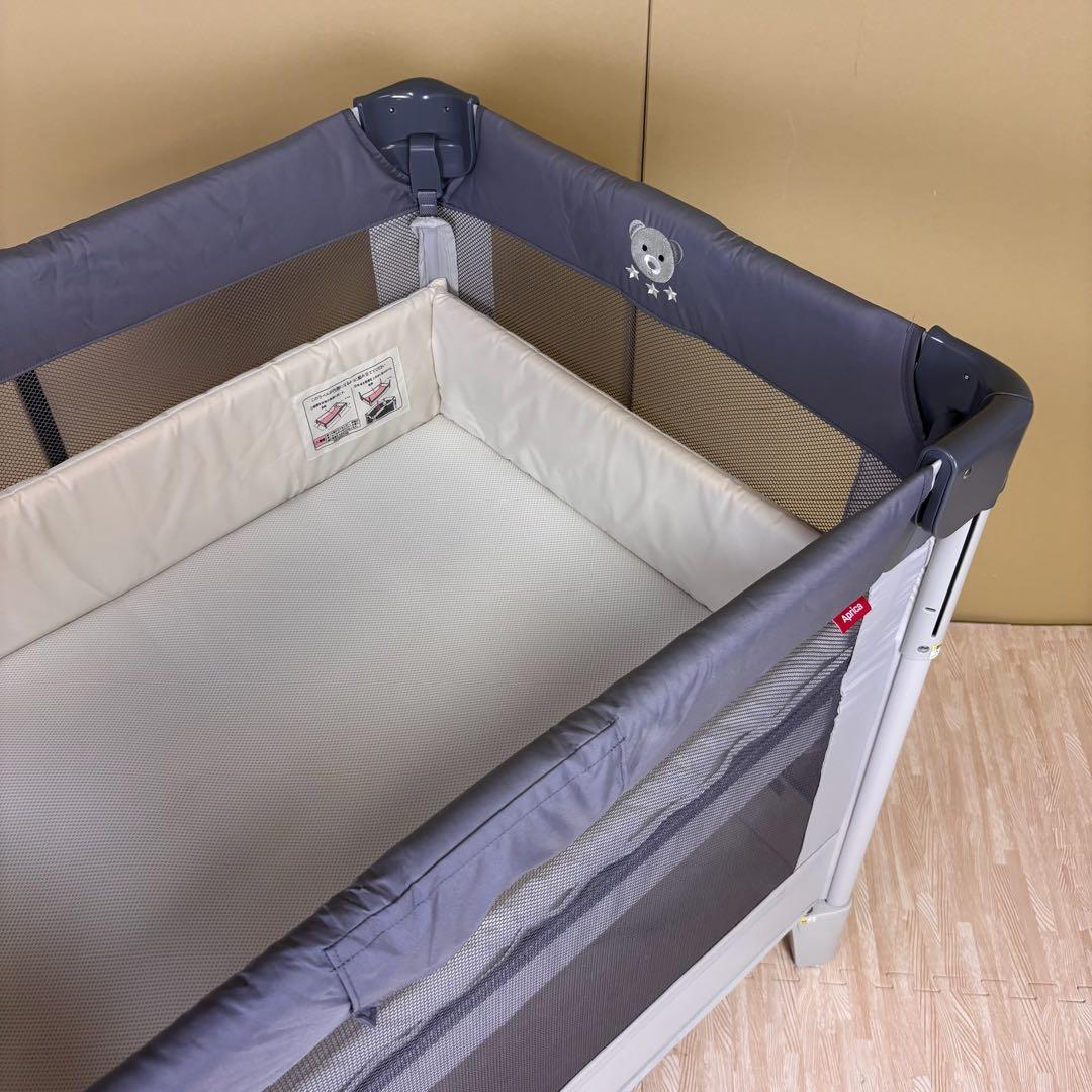 極上クリーニング済　☆未使用に近い☆　アップリカ　ココネル　エアー　AB　グレー