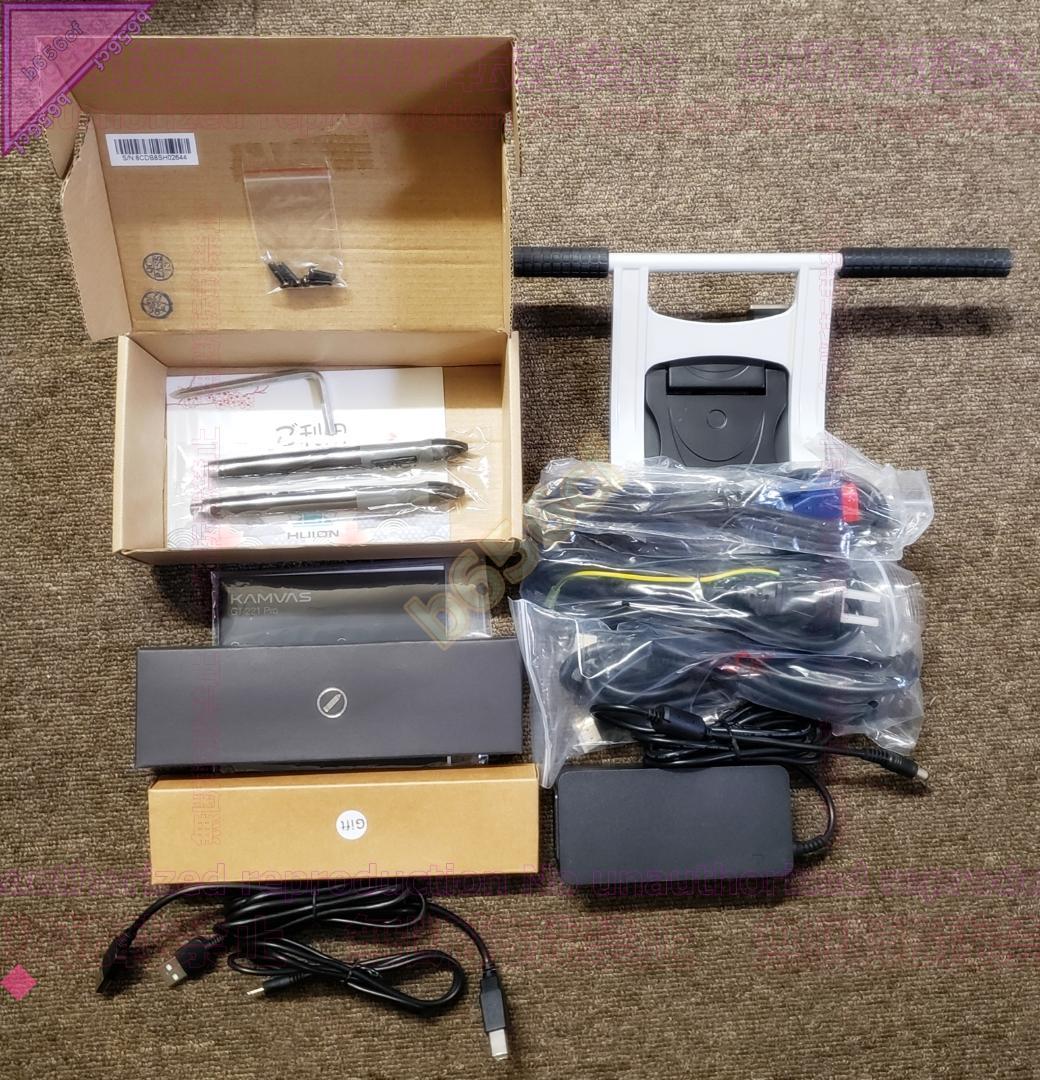 ◎PC機器 HUION 21.5インチ 液晶ペンタブレット GT-221 Pro