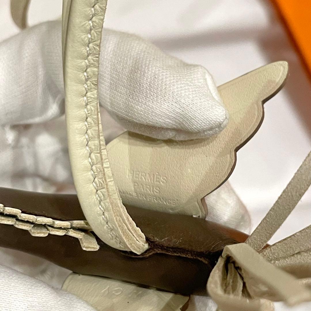 【新品未使用】エルメス チャーム ロデオ PM ペガサス　ショコラ　クレ