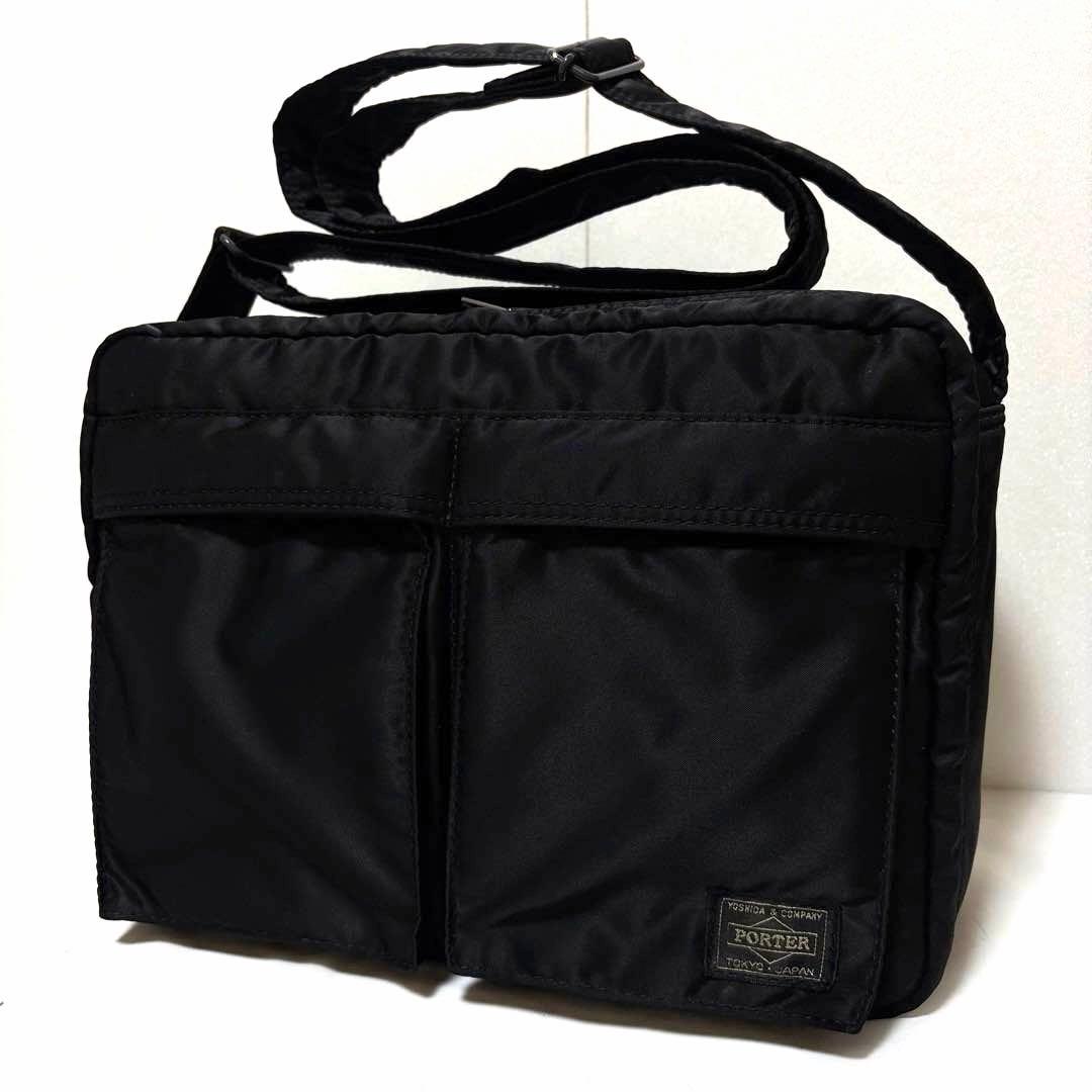 超美品✨廃盤 ポーター タンカーショルダーバッグ L 吉田カバン ブラック