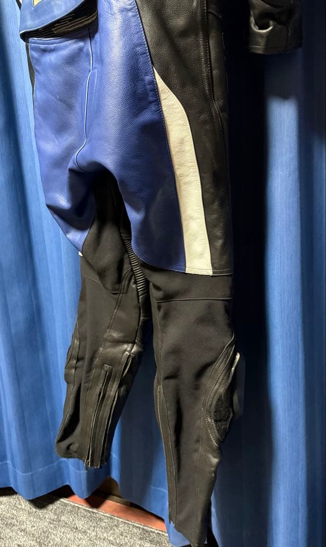 KOMINE MFJ公認 セパレート レザー レーシングスーツ 革ツナギ L