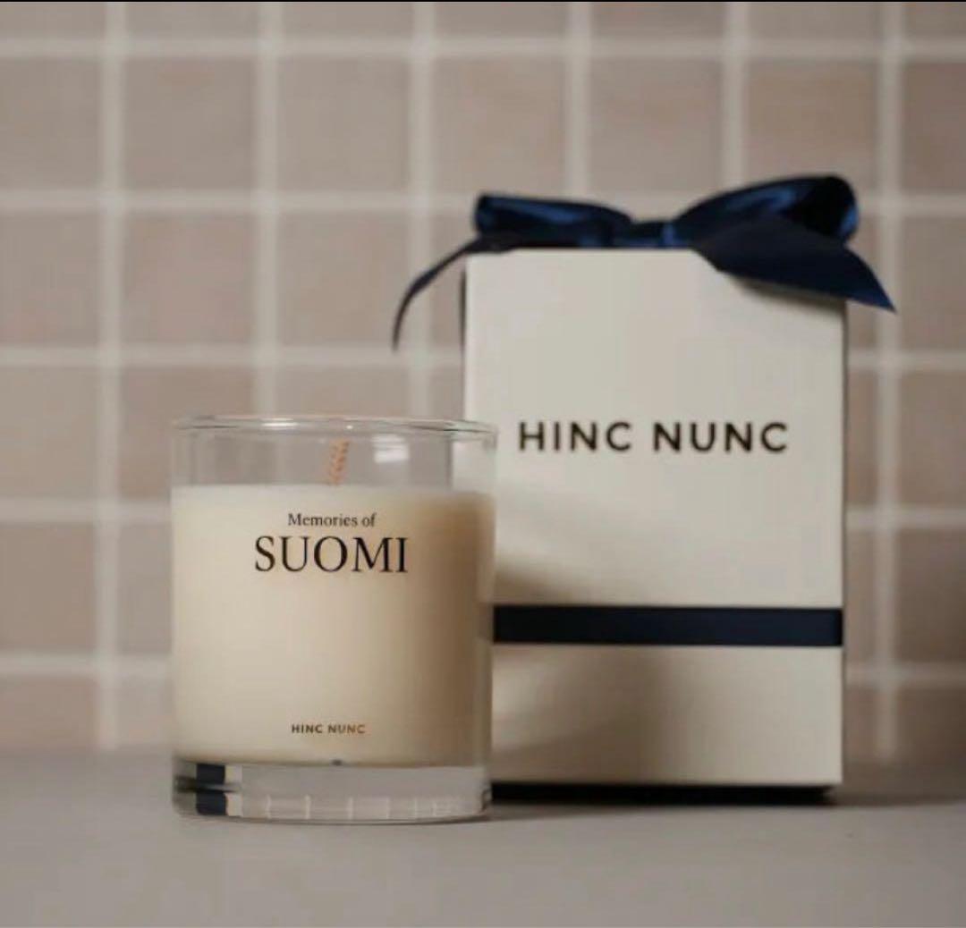 新品未使用 HINC NUNC Memories of SUOMI キャンドル