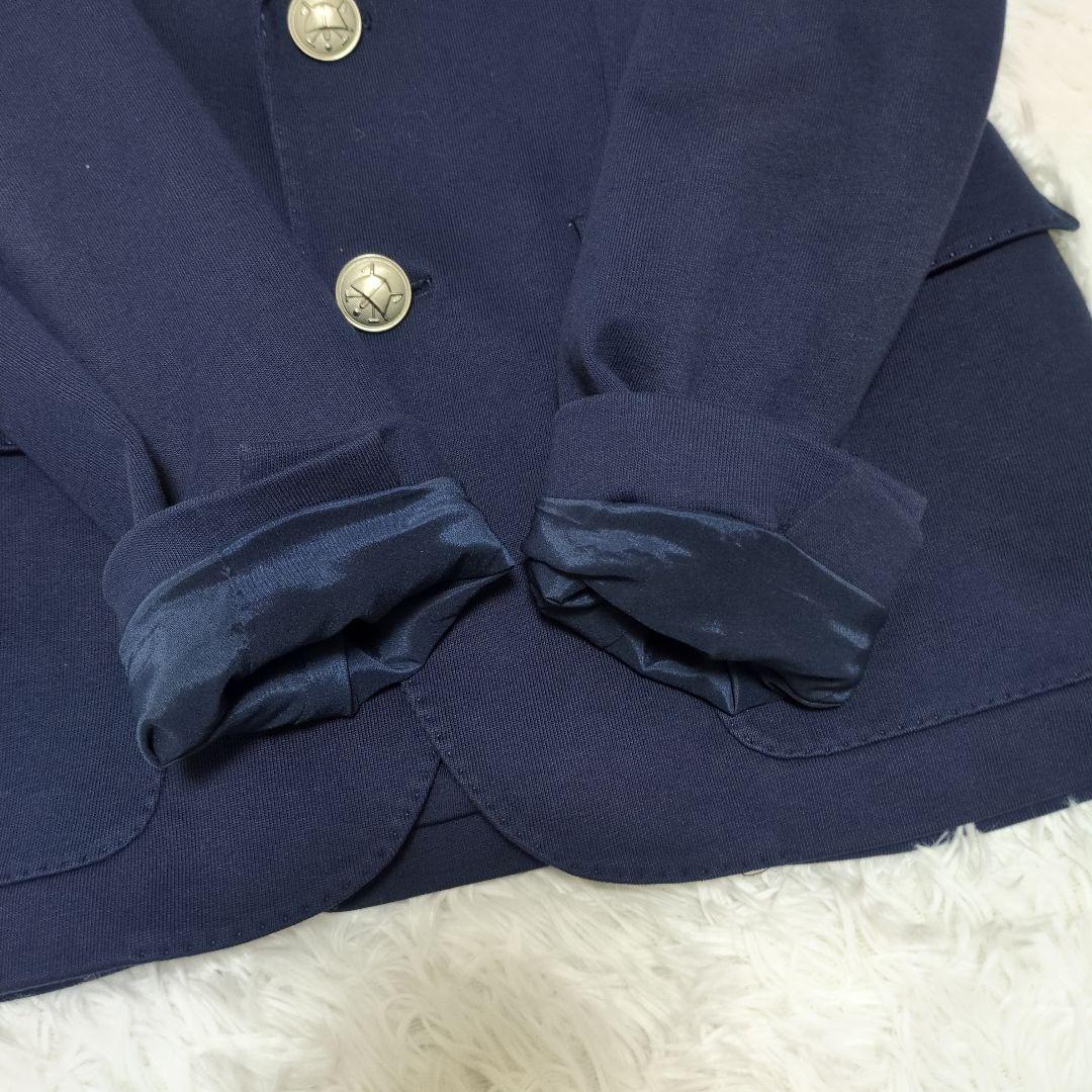 極美品　ラルフローレン　紺ブレザー 金ボタン　ワッペン　S　ネイビー