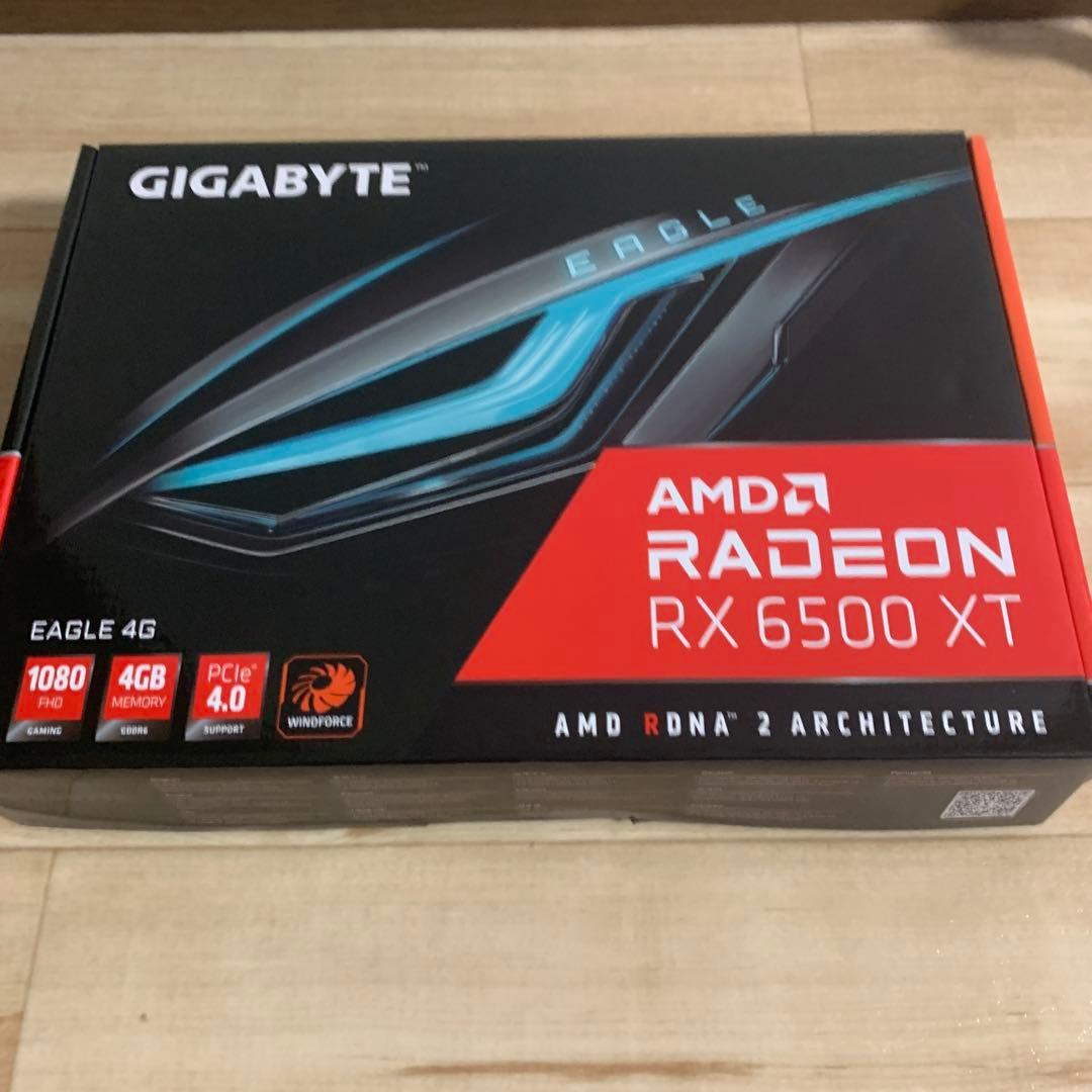 [動作確認済み] GIGABYTE RX 6500 XT 4GB