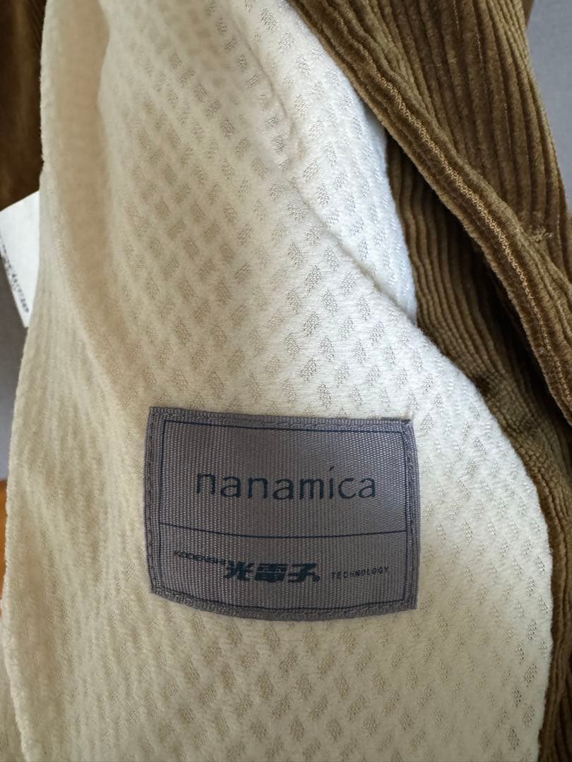 ナナミカCorduroy Band Collar Jacket SUAF286