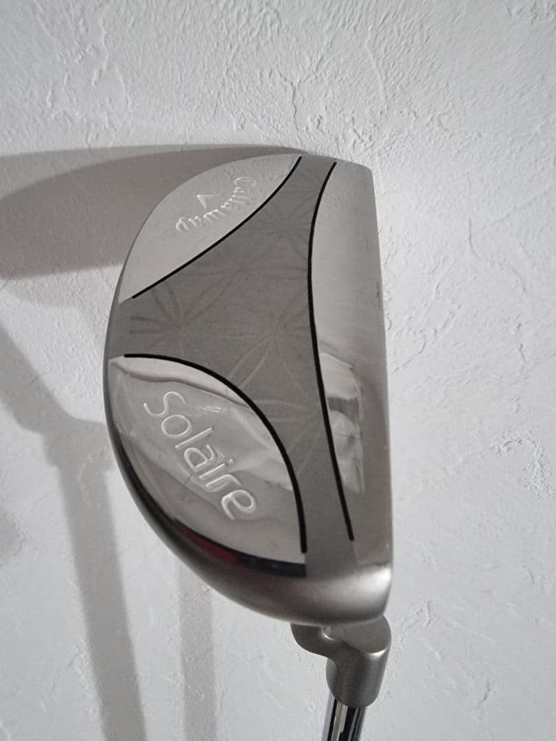 美品 Callaway SOLAIRE キャロウェイ パター +純正ヘッドカバー