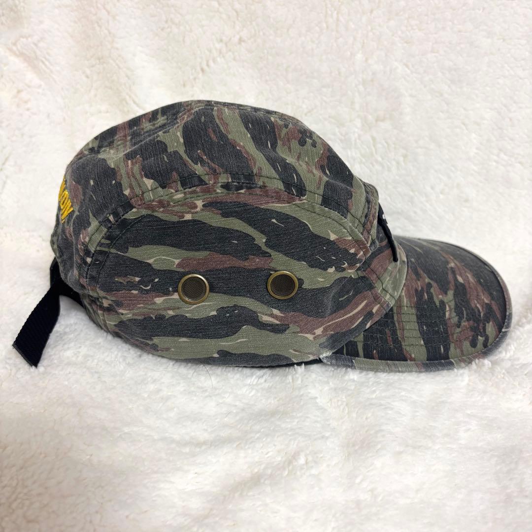 【希少レア】Supreme ミリタリーキャンプキャップオリーブタイガーカモ
