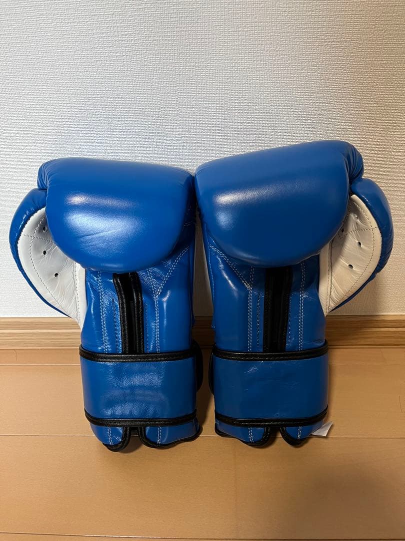 【ほぼ新品】REYES ボクシンググローブ 青12Oz