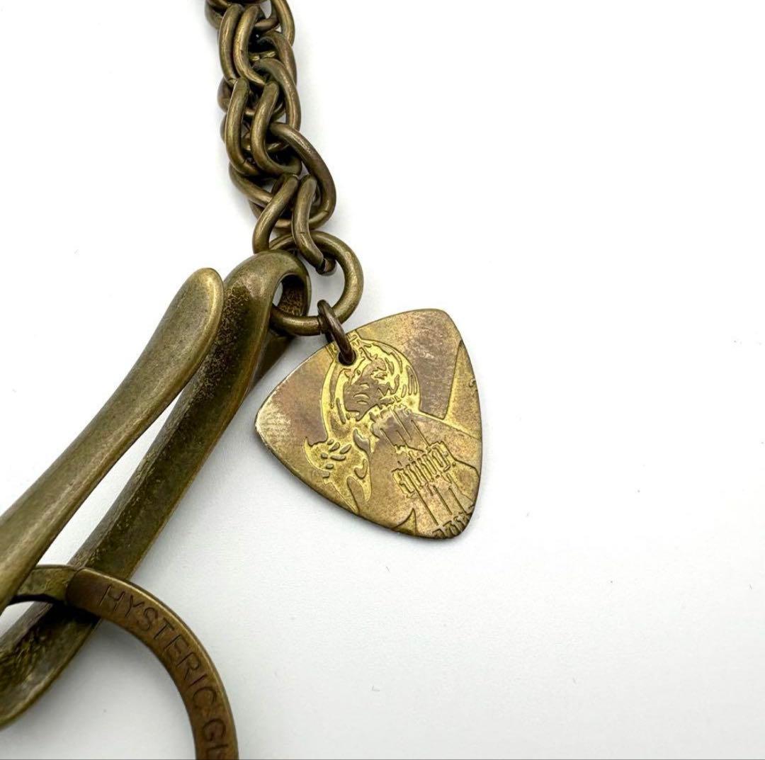 【希少☆】ヒステリックグラマー ウォレットチェーン ブロンズ ウーマン ピック