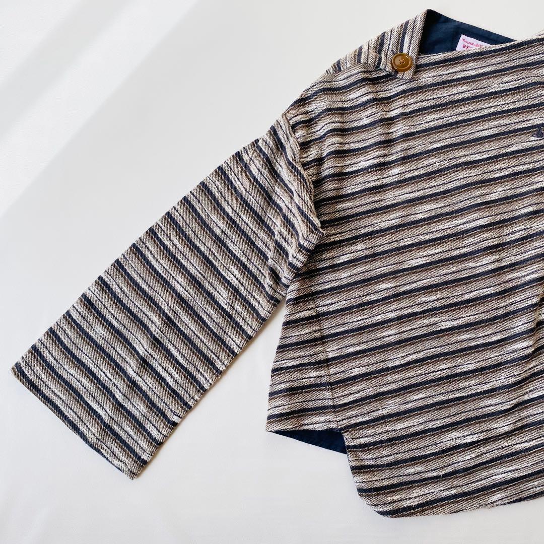 【美品】ヴィヴィアンウエストウッド　プルオーバー 変形カットソー　オーブ刺繍　M