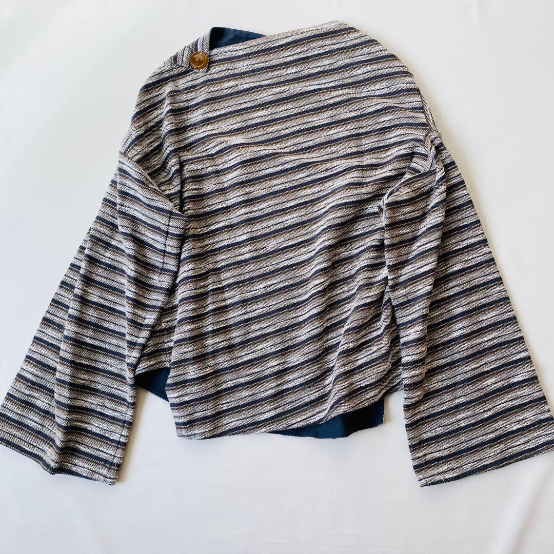 【美品】ヴィヴィアンウエストウッド　プルオーバー 変形カットソー　オーブ刺繍　M