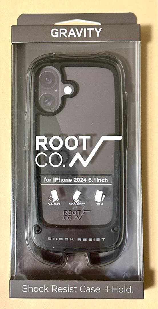 【新品未使用品】ROOT CO. iPhone16 ケース