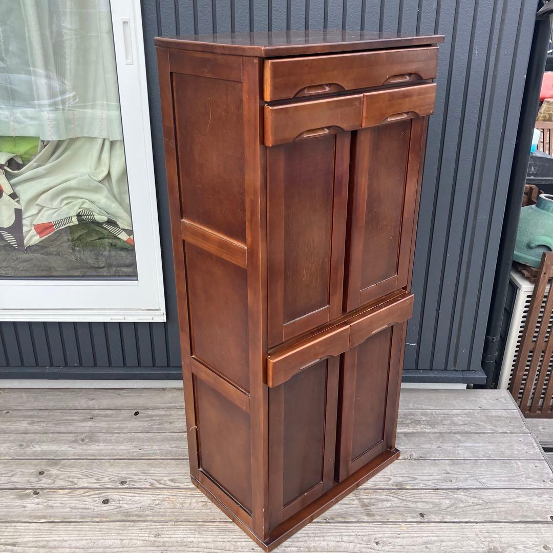 北欧レトロ 4分別 木製ダストボックス ゴミ箱 レトロ ビンテージ ヴィンテージ