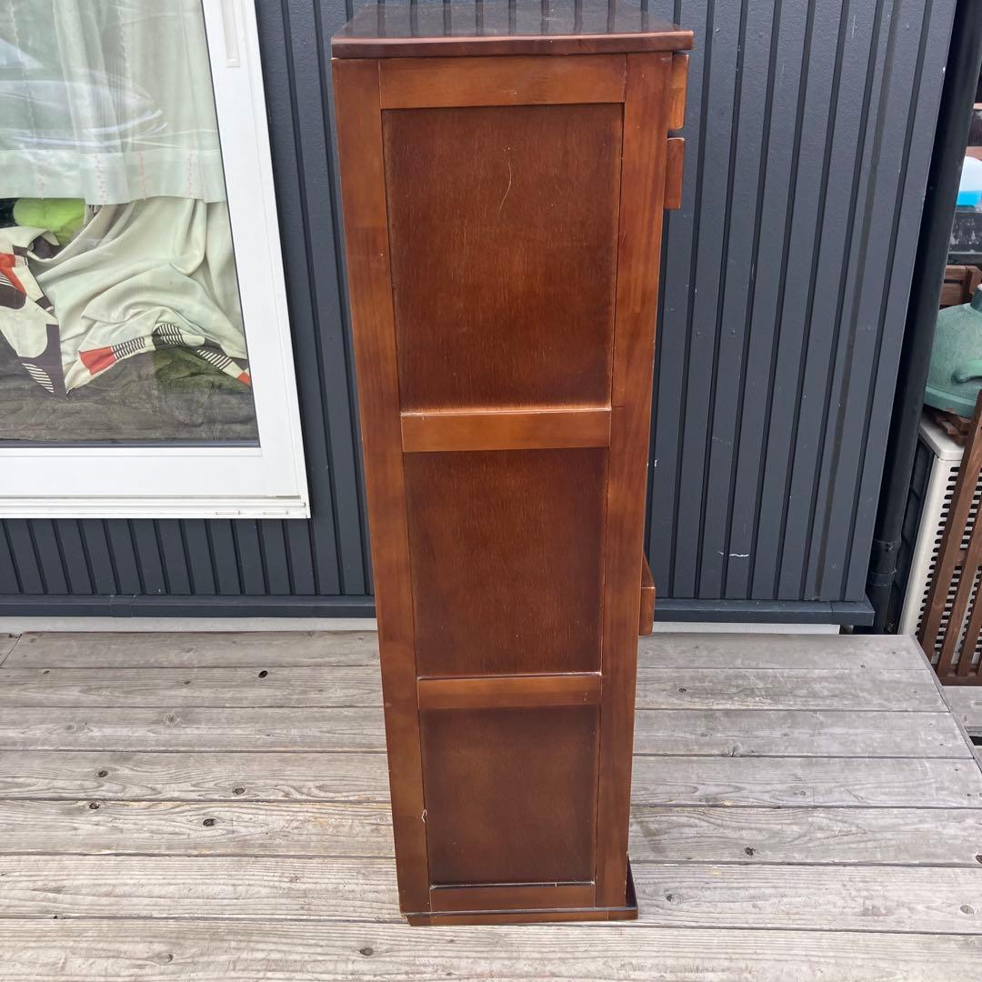 北欧レトロ 4分別 木製ダストボックス ゴミ箱 レトロ ビンテージ ヴィンテージ