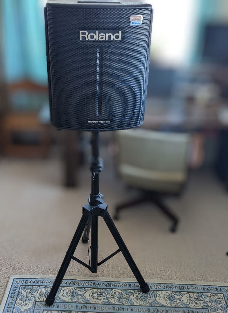 ROLAND BA-330 スピーカー ＋スタンド ST-A95